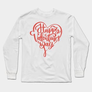 Happy Valentines Day Long Sleeve T-Shirt